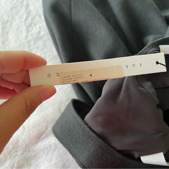 NWT Susana Monaco Rare Wool Tank Dress - Picture 3 of 9